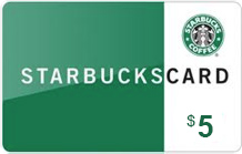 $10 Starbucks Card
